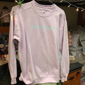 The Seaside Style Women’s Medium Sweatshirt in the color Orchid